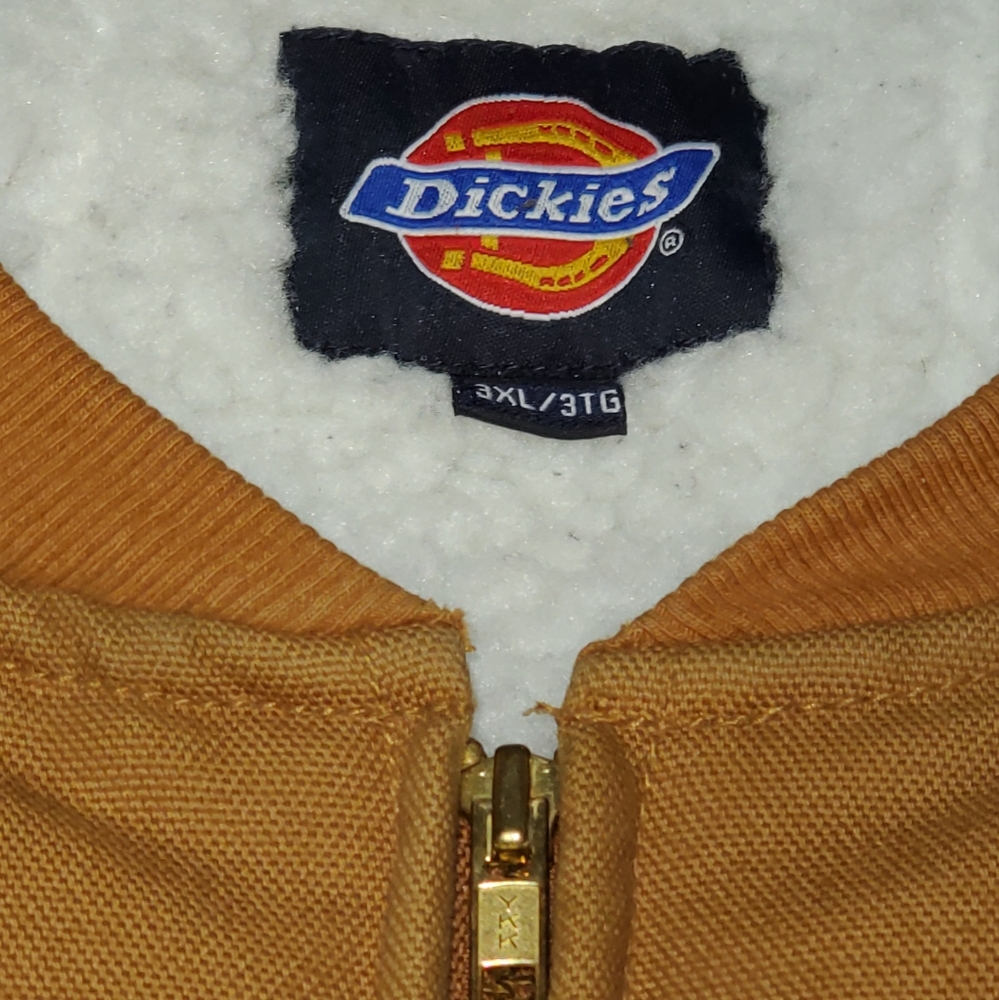 Dickies Vest, 3XL, Tan/White - Picture 1 of 5